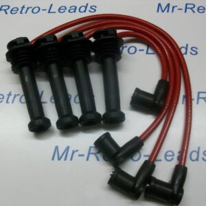 Red 8mm Performance Ignition Leads For The Fiesta Mk6 1.4 1.25 Quality Ht Leads