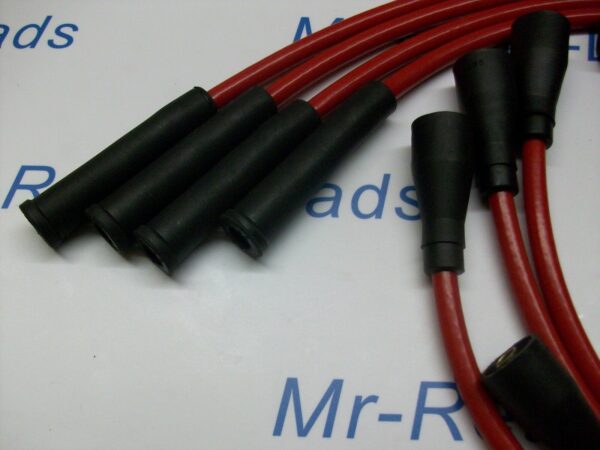 Red 8mm Performance Ignition Leads For The Escort Rs1600 Xr3 Xr3i Fiesta Xr2 Ht