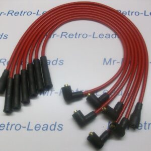 Red 8mm Performance Ignition Leads For The Capri 2.8 Cologne V6 Quality Ht Leads