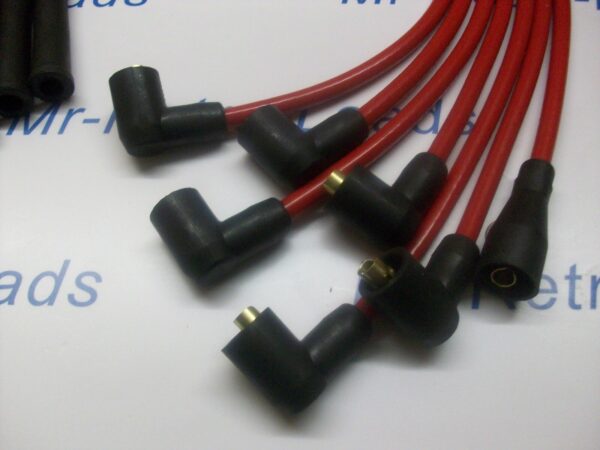 Red 8mm Performance Ignition Leads For The Capri 2.8 Cologne V6 Quality Ht Leads