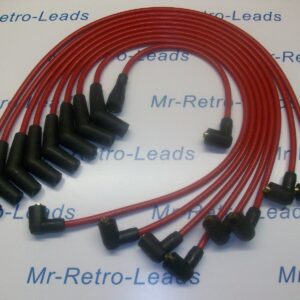 Red 8mm Performance Ignition Leads Range Rover 3.9 4.0 4.6 Discovery 4.0 Lucas
