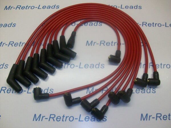 Red 8mm Performance Ignition Leads Range Rover 3.9 4.0 4.6 Discovery 4.0 Lucas