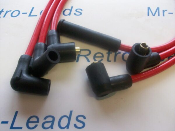 Red Classic Triumph Triple 1973 Performance Ignition Leads Quality Built Leads