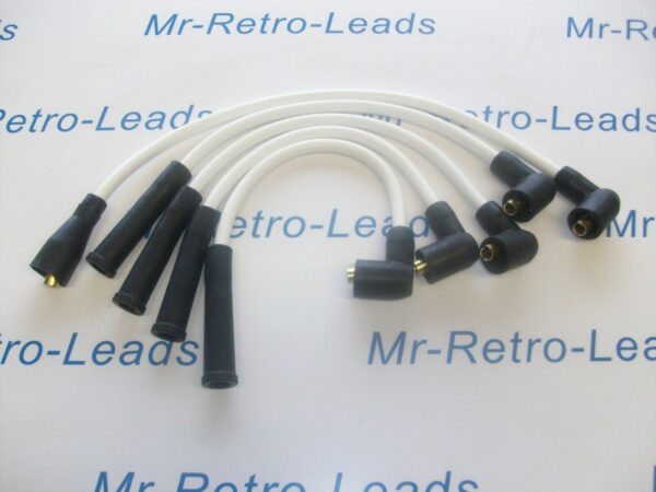 White 8mm Performance Ignition Leads Triumph Spitfire Mkiv 1.5 1.3 Quality Leads