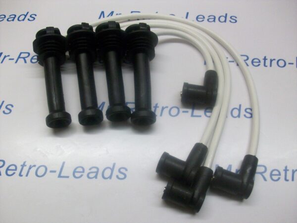 White 8mm Performance Ignition Leads For The Focus St170 1.8 2.0 16v 1998 2004