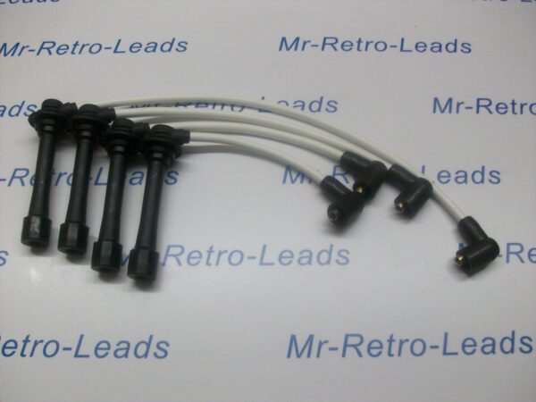 White 8mm Performance Ignition Leads For The Mx5 Mk1 Mk2 1.6 1.8 Eunos Quality