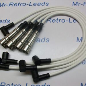 White 8mm Performance Ignition Leads Golf G60 Jetta 1.6 1.8 Gti Quality Leads