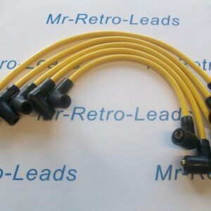 Yellow 8mm Performance Ignition Leads Mgb 1974 > 1981 Quality Hand Built Leads