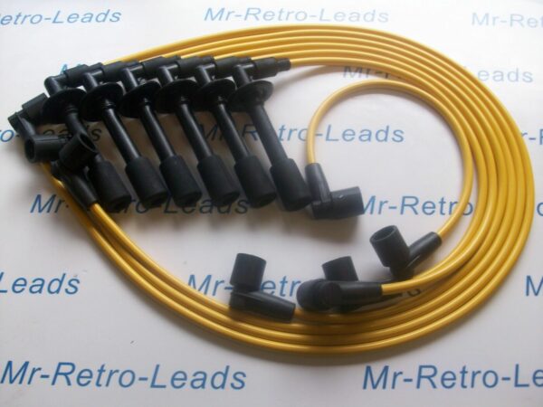 Yellow 8mm Performance Ignition Leads For 911 1963-1990 Targa Quality Leads...
