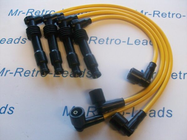 Yellow 8mm Performance Ignition Leads Corsa C16xe X16xe X14xe 16 Valve Quality
