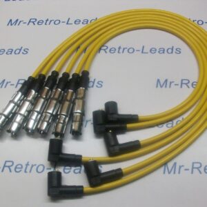Yellow 8mm Performance Ignition Leads Vr6 Mk3 Vr6 Obd2 Passat 2.8 Quality Leads