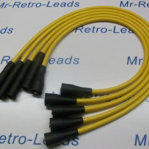 Yellow 8mm Performance Ignition Leads For The Escort Mk2 Mk3 Fiesta Mk1 Mk2  Ht