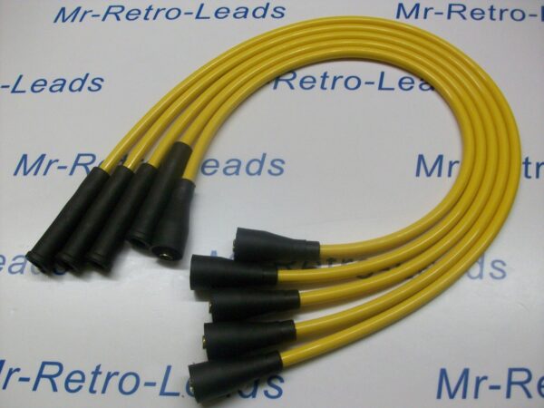 Yellow 8mm Performance Ignition Leads For The Escort Mk2 Mk3 Fiesta Mk1 Mk2  Ht