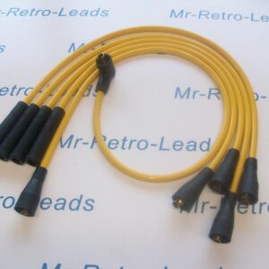 Yellow 8mm Performance Ignition Leads For Triumph Tr7 Late Type Quality Leads