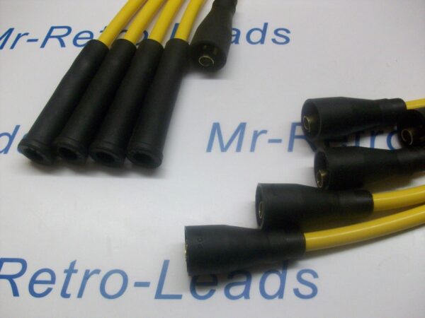 Yellow 8mm Performance Ignition Leads 124 Sport 124 Spider 125 132 Quality Leads