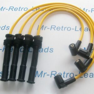 Yellow 8mm Performance Ignition Leads Clio Mk11 2.0 16v Sport Punto Quality Ht