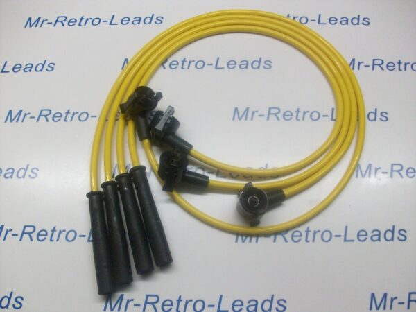 Yellow 8mm Performance Ignition Leads For The Fiesta Mkiv 1.3i 1.3 1.0 Quality