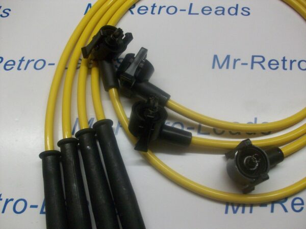 Yellow 8mm Performance Ignition Leads For The Fiesta Mkiv 1.3i 1.3 1.0 Quality