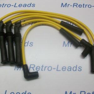 Yellow 8mm Performance Ignition Leads For 309 405 1.9 Mi16 16v Bx19 16v Quality