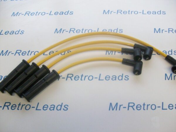 Yellow 8mm Performance Ignition Leads Clio Mkii 1.4 1.6 8v E7j 634 1999 Quality