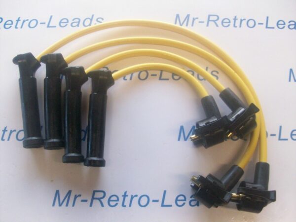 Yellow 8mm Performance Ignition Leads For The Puma 1.4 1.7 16v 97 > 04 Quality