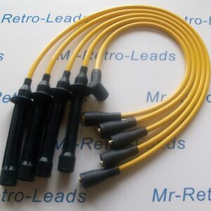 Yellow 8mm Performance Ignition Leads For Triumph Dolomite Sprint Tr7 Sprint