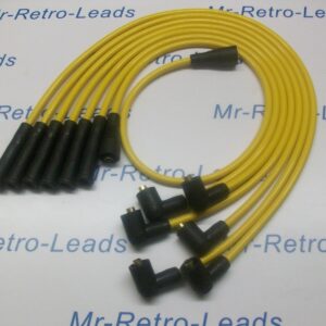 Yellow 8mm Performance Ignition Leads For The Capri 2.8 Cologne V6 Quality Lead