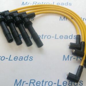 Yellow 8mm Performance Ignition Leads Golf A2 1.4 Seat Arosa 1.4 1.6 16v Quality