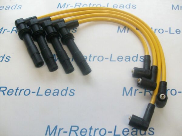Yellow 8mm Performance Ignition Leads Golf A2 1.4 Seat Arosa 1.4 1.6 16v Quality
