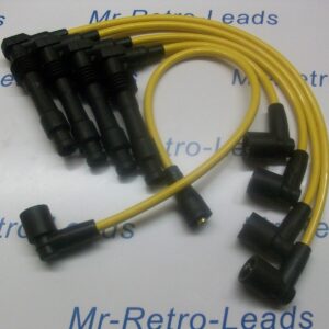 Yellow 8mm Performance Ignition Leads C20let C20xe Cavalier Calibra Quality Ht