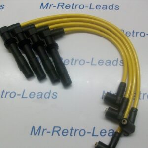 Yellow 8mm Performance Ignition Leads For Polo 1.6 Gti 1.4 16v Quality Ht Leads