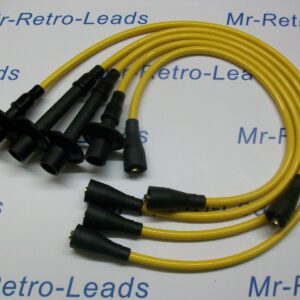 Yellow 8mm Performance Ignition Leads T2 Bay T25 Camper 1700 1800 2000 Quality