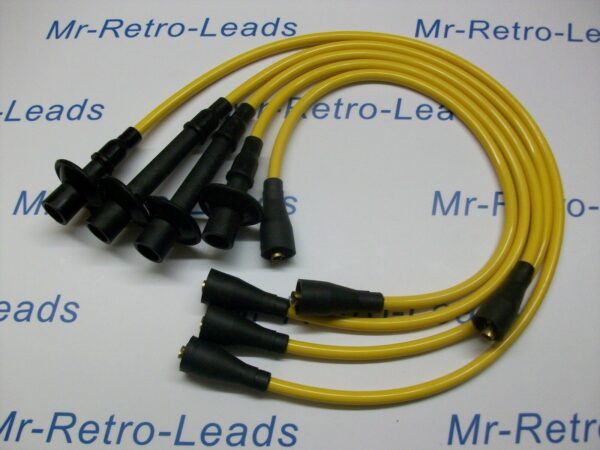 Yellow 8mm Performance Ignition Leads T2 Bay T25 Camper 1700 1800 2000 Quality
