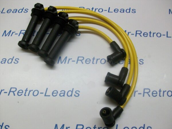 Yellow 8mm Performance Ignition Leads For The Fiesta St150 Mk6 Vi Quality Leads