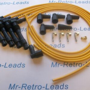 Yellow 8mm Performance Ignition Lead Kit For The Cavalier Calibra C20let C20xe