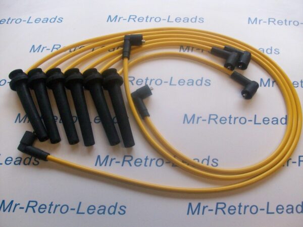 Yellow 8mm Performance Ignition Leads For The Mondeo St220 Mkiii 3.0i V6 24v