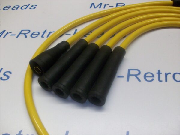 Yellow 8mm Performance Ignition Leads For Renault 5 Gt Turbo Quality Hand Built.