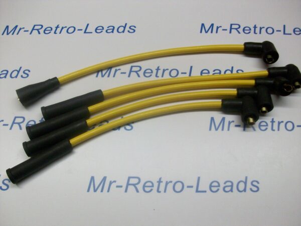 Yellow 8mm Performance Ignition Leads Triumph Spitfire Mkiv 1.3 1.5 Quality Ht