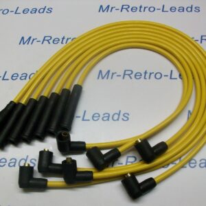 Yellow 8mm Performance Ignition Leads Will Fit. Reliant Scimitar V6 Essex Tvr ..