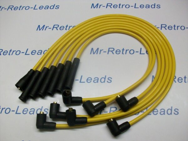 Yellow 8mm Performance Ignition Leads Will Fit. Reliant Scimitar V6 Essex Tvr ..