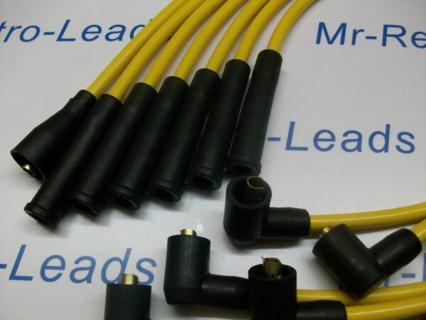 Yellow 8mm Performance Ignition Leads Will Fit. Reliant Scimitar V6 Essex Tvr ..