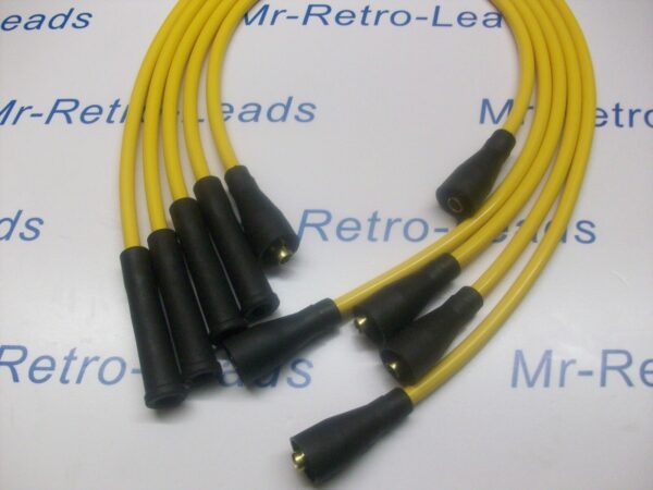 Yellow 8mm Performance Ignition Leads Will Fit Escort Rs1600 Xr3 Xr3i Fiesta Xr2