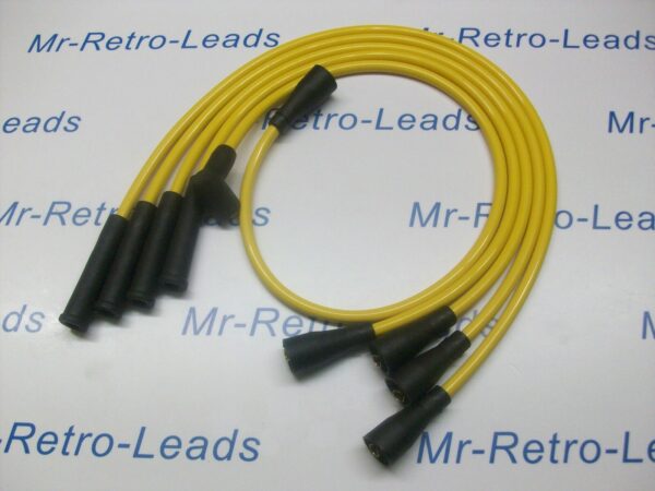 Yellow 8mm Performance Ignition Leads For The Sierra Fiesta 1.3 1.6 1.8 2.0 Ht