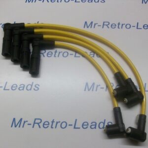 Yellow 8mm Performance Ignition Leads For The Punto 1.4 Gt Turbo Facet Quality