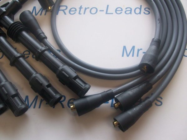 Grey 8mm Performance Ignition Leads For Sierra Cosworth Rs 16v Quality Leads