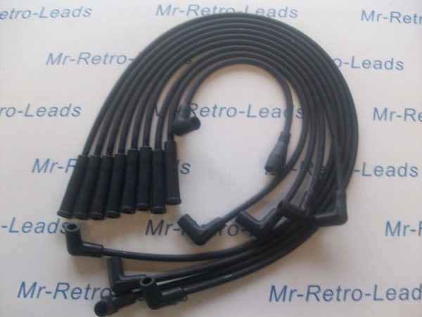 Black 8mm Performance Ignition Leads Mopar Chevrolet Small Block Hei Quality.