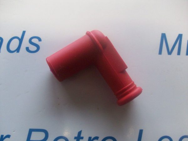2 X Red Spark Plug Boot Cap 5 Ohm Replaces Tb05ema / 708.00.92 / 401222 / Pro 5u