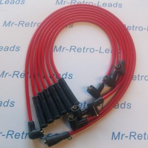 Red 8mm Performance Ignition Leads Fits The Ford Sierra 2.8 Xr4i