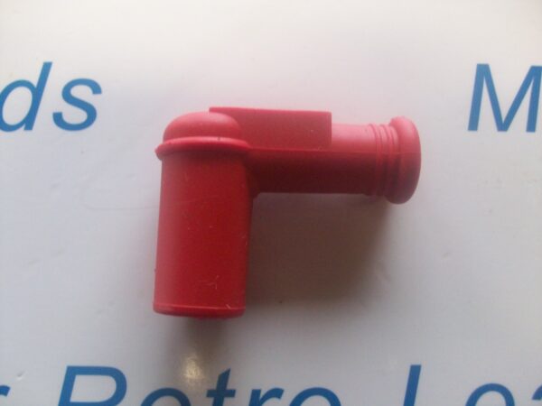2 X Red Spark Plug Boot Cap 5 Ohm Replaces Tb05ema / 708.00.92 / 401222 / Pro 5u