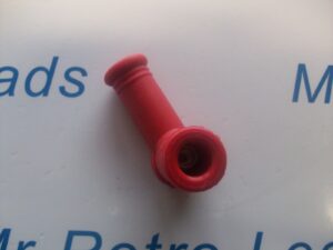 2 X Red Spark Plug Boot Cap 5 Ohm Replaces Tb05ema / 708.00.92 / 401222 / Pro 5u